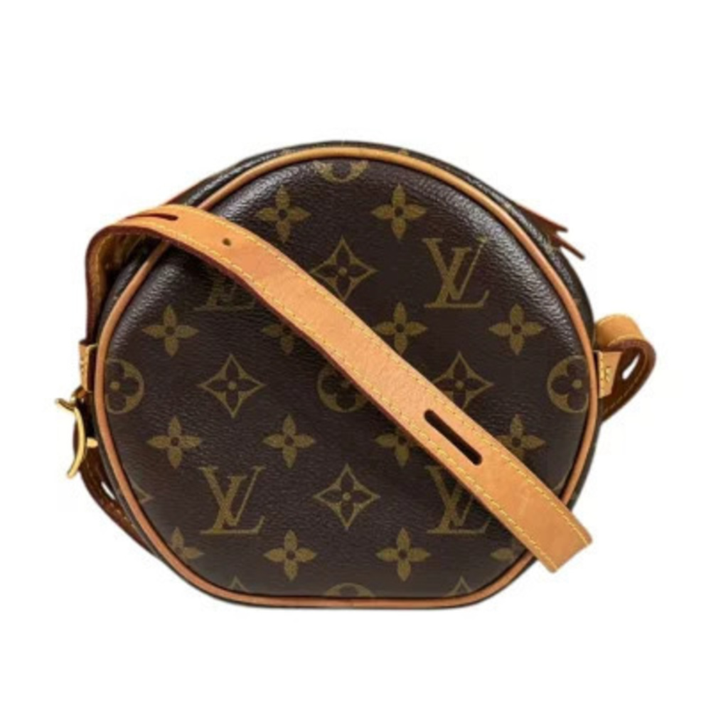 Louis Vuitton Boite Chapeau Souple Monogram Shoulder Bag Canvas Brown
